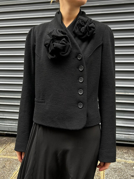 Sonia Rykiel black wool jacket